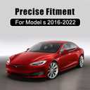 Gloss Black ABS Trunk Garnish for Tesla Model S 2016-2022 Exterior