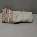 JIALE Tablecloths for Rectangle Tables, Cotton Linen Table Cloth Waterproof Tablecloth Wrinkle Free Farmhouse Dining Tables Cover, Soft Fabric Table Cloths with Tassels, Brown, 55" X 70", 4-6 Seats