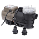 Pool Pump with Timer 2700GPH 115V Powerful Self Priming Above Ground Swimming Pool Pump 0.35HP with Filter Basket Low Noise for Pools Hot Tub Spa Water Circulation