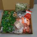 23 Pcs Diaper Cake Kit Woodland Creature Animals Party Diaper Cake Decor Mini Stuffed Forest Animals Jungle Animal Baby Shower Diaper Cake for Birthday Party Supplies Table Centerpiece Decoration