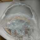 2 Pack Ceramic Wood Brass Semi Flush Mount Ceiling Light Vintage Hallway Light Fixtures, Modern Small Ceiling Mount Light Lamp for Hall Kitchen Entryway Passway Porch Foyer