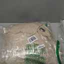 HolidayIdeas Outdoor Curtains for Patio Waterproof 4 Panels 110x108 Inch-Windproof Weatherproof Privacy Wide Cream Curtains-Grommet Top and Tab Bottom Drape for Pergola, Porch, Gazebo, Backyard