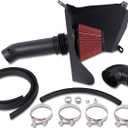 10552 Cold Air Intake Set, High-Flow Air-Filter, Compatible with 1991-2001 Jeep Cherokee XJ SE l6 GAS OHV 4.0LReplace 10552