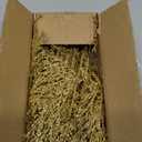 15 Pcs Gold Glitter Artificial Cedar Sprigs Picks Faux Cedar Branches Stems Christmas Tree Picks Sprays 15.4" H for Gold Christmas Tree Wreath Wedding Bouquet Winter Seasonal Holiday Decoration