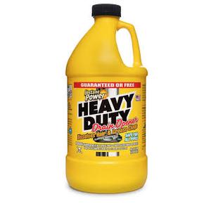 INSTANT POWER HEAVY DUTY DRAIN OPENER DISSOLVES HAIR AND GREASE CLOGS