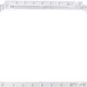W10861519, W10628698 Deli Drawer Hanger (Without Glass), Meat Drawer Shelf Compatible with whirlpool Refrigerator WRT311/WRT318/WRT148 Some models (not all) Part Number: AP5999492, 4382323, PS11731608
