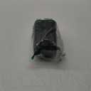 Idotry 0.5 Gallon Tiny Desktop Push-Button Trash Can, Mini Wastebasket, Black