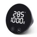 Ice Bath Water Thermometer and Timer,LED Large Backlit Cold Plunge Thermometer,IPX68 Waterproof Floating,USB & Solar Charging,for Hot Tub & Ice Bath Tubs,Included USB Cable Included