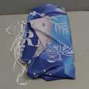 Blue Garage Door Christmas Cover Decorations: Xmas Balls Banner 7x8ft, Merry Christmas & Happy New Year Backdrop for Photography, Parties & Indoor/Outdoor Use