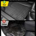 2023-2016 for Nissan Maxima Floor Mats Cargo Liner (S/SL/SR/SV/Platinum),All Weather TPE Slip-Proof Automotive Carpet Front & 2nd & Trunk Mat,Car Accessories 2017 2018 2019 2020 2021 2022