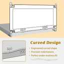 JWPEHOE Height Adjustable Bed Rail for Toddlers, Kids Safety Baby Bed Rail for Twin/Full/King/Queen Size Bed (3 Sides, 78 * 78 * 74 Inch)
