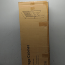 FRALIMK Over The Toilet Storage Cabinet, 3-Tier Freestanding Organizer, Bathroom Storage Cabinet Organize,Adjustable Shelves, Double Louvered Doors, Space-Saving for Bathroom, 23 * 67 inches, White