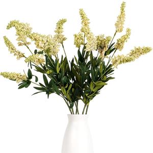 Melorca&Guilla Artificial Plants,3PCS 29" Green Faux Branches for Vase,Faux Greenery Stems Artificial Plants & Flowers for Shop Garden Office Home Dcor (3, White Sage)