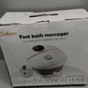 GEHONA FOOT BATH MASSAGER WITH MASSAGE, BUBBLES&Heat