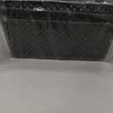 MaxGear Organization and Storage 3 Packs, Plastic Bins Organizer Bins, Woven Baskets for Storage, Plastic Baskets with Handles, Grey Basket for Organizing, Basket Organizer for Home and Office, Large