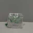 Wipes Dispenser Flushable Wipes Holder for Bathroom Wipe Container Clear Wipe Dispenser Wall-Mounted Tissue Box Wipes Holder for Bathroom Bedroom Kitchen (Transparent)