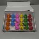 24 Pcs Large Hatching Dinosaur Eggs Easter Party Favors, Easter Egg Filled Toys for Kids Toddlers Grow in Water Dinos Egg Science Kits, Goodie Bag Stuffers, Classroom Prizes, Easter Basket Stuffers (Multicolor)