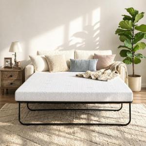 4.5 Inch Full Size Sofa Bed Mattress Replacement 73"x52"x4.5", Gel Memory Foam Replacement Mattress for Sleeper Sofa, Removable Washable Cover for RV Camper Couches Futon Daybed (Sofa Not Included)