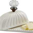 Mud Pie Door Knob Butter Dish