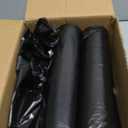 25-30 Gallon Trash Bags Black 120 Count - 32" x 36" Large Kitchen Garbage Bags, 20+ Gallon Trash Can Liners Unscented, Multipurpose for Home, Office, Daily Household Use