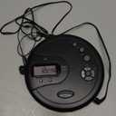 GPX PC332B Portable CD Player with Anti-Skip Protection, FM Radio and Stereo Earbuds - Black