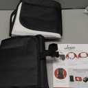 Lusso Gear Car Seat Cover & Protector - 2-Pack Waterproof Non-Slip Protector - Mesh Pocket Organizer - Universal Fit for Convertible & Toddler Car Seats, Black