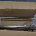 Moen Iso Chrome 24-Inch Wide Bathroom Hotel-Style Towel Shelf with Towel Bar, DN0794CH