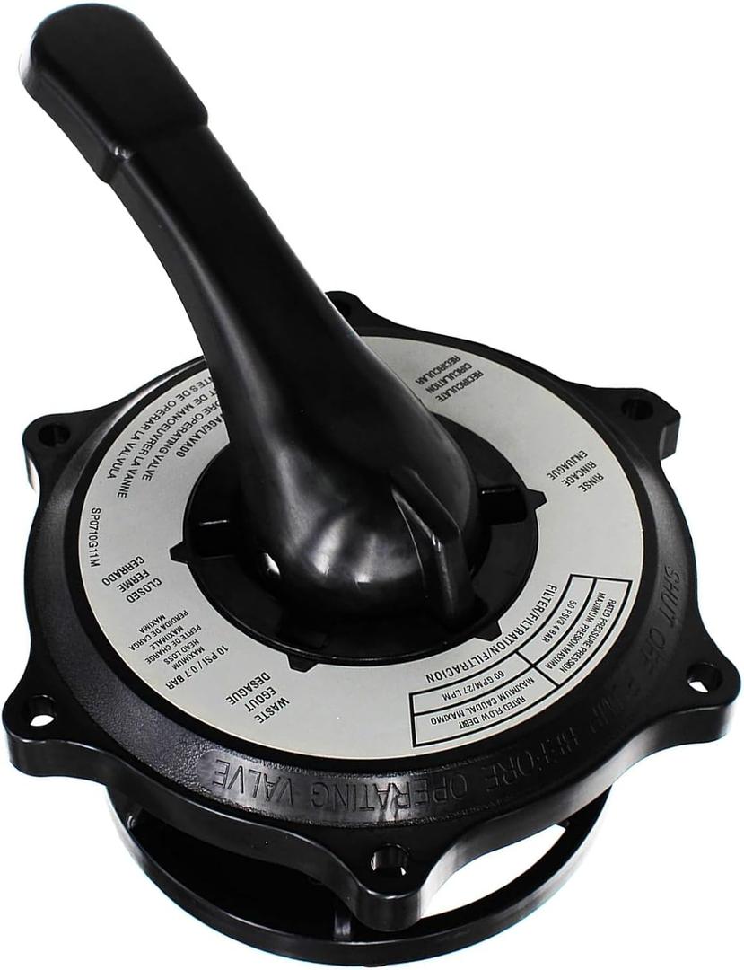 SPX0710XBA Key Cover and Handle Assembly Fit for Hayward VariFlo Multiport Valves SP0714T, Fit for Hayward Pro, VL, HCF, S200, S210S, S220T2, Fit for S200 Series Sand Filter Valve S210t93SFT