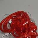 YOUNGAR Valentine's Day Heart Window Lights, 5FT 65LED Battery/USB Powered with Timer, Waterproof with 8 Modes Memory for Home Bedroom Birthday Party Indoor Outdoor Decor, Red