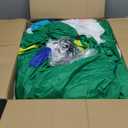 Alupssuc 12FT Inflatable Christmas Tree Decorations Outdoor with Built-in LEDs Lights, Blow Up Santa Claus Tree with 4 Gift Boxes Outside/Indoor Xmas for Yard, Garden, Lawn, Party, Holiday Decor