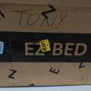 Simpli Comfy Queen EZ Bed Self-Inflating Air Mattress with Built-in Frame, Pump and Wheeled Case, Blow Up Inflatable Rolling Air Bed on Wheels