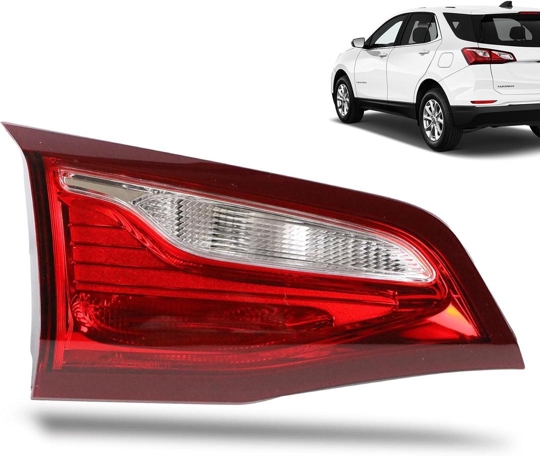 Tail Light Assembly Inner Compatible with Chevy Equinox Left Side 2018 2019 2020 Replace:84341669