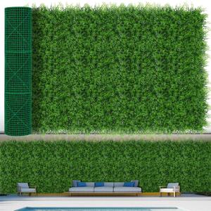 Artificial Grass Wall Panels,60"x120" (50 SQFT) Boxwood Roll