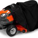 Himal Outdoors Riding Lawn Mower Cover waterproof Heavy Duty 420D, Universal Fit for Tractor Decks up to 54", Windproof Buckles & Velcro Design, Turn Mower Cover for Outdoor Storage