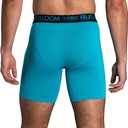 Fruit of the Loom Men's Men's Breathable Boxer Briefs, Moisture Wicking Underwear, Assorted Color Multipacks (L)
