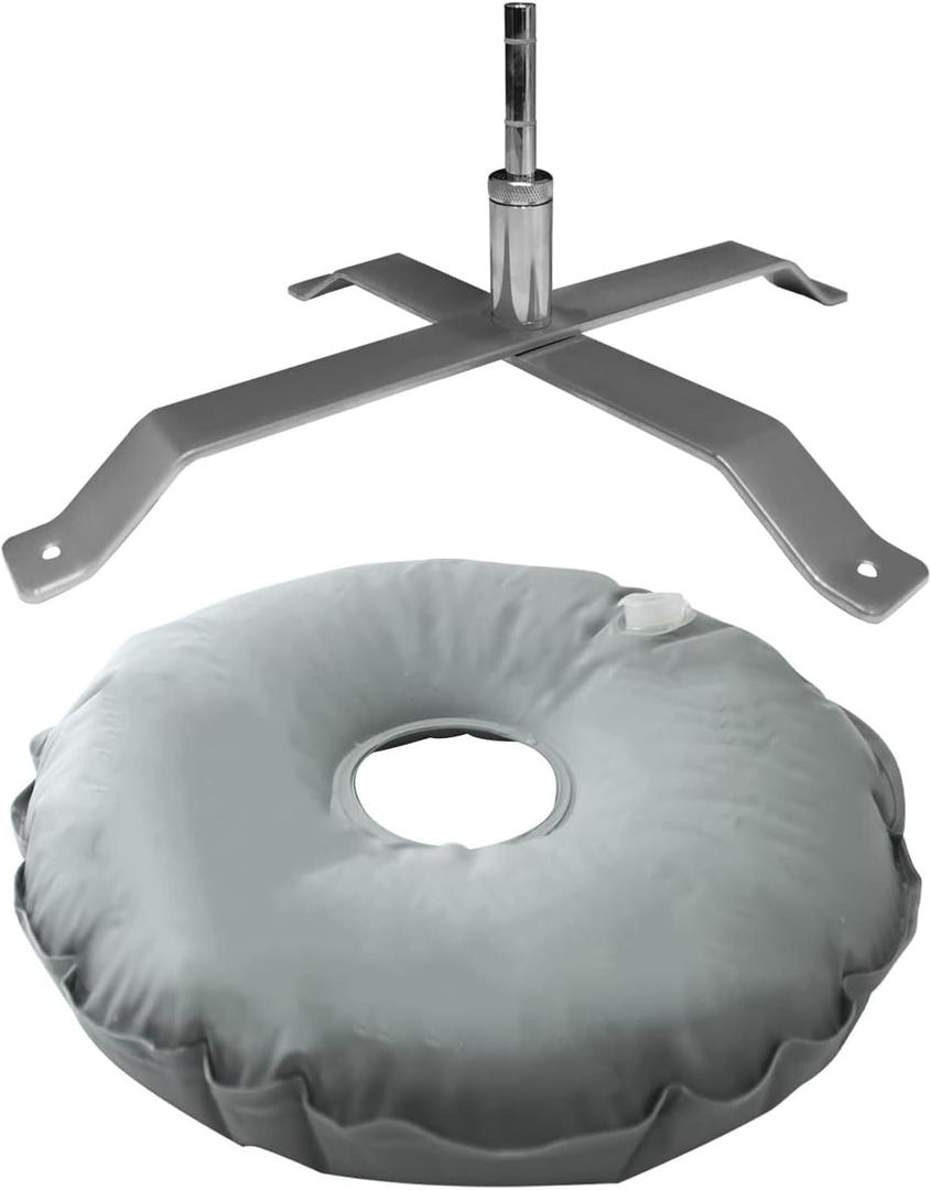 Cross Base Stand for Feather Flags, Heavy-Duty X Base Flag Stand, Portable Swooper Flag Pole Base for Indoor Outdoor Use