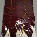 24 Pcs Burgundy Small Velvet Christmas Bows for Christmas Tree, Wreath, Gift Wrapping, Crafts, Wedding, Party, Twist Tie Bows for Treat Bag Bakery Candy Bags, Home Decor 1" W,3.5 x 3.5 inch