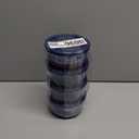 Generic Glass Food Storage Containers with Lids, 1 Cup Round, Set of 4, Clear