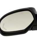 Dorman 955-1013 Driver Side Power Door Mirror - Heated / Folding with Signal Compatible with Select Chevrolet / GMC Models, Black