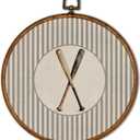 KSDUT Vintage Baseball Wall Art Decor - Retro Sports Trendy Wall Art Canvas Frame Hanging Prints, Nursery Sports Gallery Round Artwork Decor for Kids Boys Room Home Decorations 10"x10" (basketball-2)