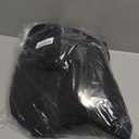 MooMee Bedding Duvet Cover Set 100% Washed Cotton Linen Like Textured Breathable Durable Soft Comfy (Solid Black, Super Queen, 90"x98")