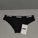 PSD Women's Cheeky Underwear - Cheeky Cut Women's Underwear - Comfortable Stretch Panties for Women (Medium, Black)