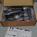 Household Cleaning Kit Vacuum Cleaner Accessories & Air Driven Pet Upholstery Turbo Brush Vacuums Nozzle Tool Pet Attachment Swivel Head with 35mm to 32mm Vacuum Attachment Adapter for Shark Miele