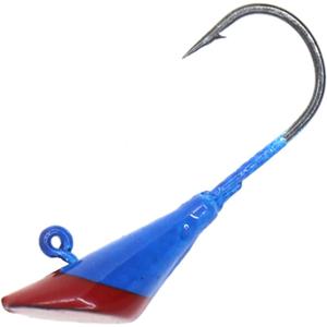 Shad Darts Jig Heads (1/4 OZ 50PCS, Red/Blue) Shad Darts Jig Heads (1/4 OZ 50PCS, Red/Blue)