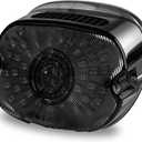LX-LIGHT Smoked LED Tail Light with Turn Signal Brake Light Compatible with Dyna Sportster 883 1200 Road King Electra Glides Tour Glides Road Glides Nightster Street Bob,EMC Bulit-in