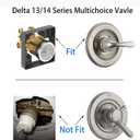 Delta RP46074 Shower Valve Cartridge Replacement for 13/14 Series Tub/Shower