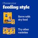Pedigree Chopped Ground Dinner Adult Wet Dog Food Cheese Variety Pack, (18) 3.5 oz. Pouches