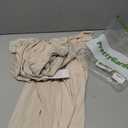 PRETTYGARDEN Turtle Neck Dresses for Women 2026 Fall Knit Outfits Slit Elastic Waist Long Sleeve Bodycon Midi Sweater Dress (Medium, Apricot)