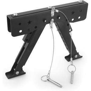 Adjustable 2.8" to 11.4" RV Step Stabilizer for 5th Wheels, Travel Trailers and Motorhomes, Powder Coated Steel for Durability and Rust ResistanceReduce Bouncing On Your RV Entryway Steps