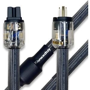 10 Awg Hi-End HiFi Power Cable with Ferrite Shielding Ring Audio Universal Ac Cord 10FT(3m)
